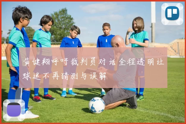 黄健翔呼吁裁判员对话全程透明让球迷不再猜测与误解